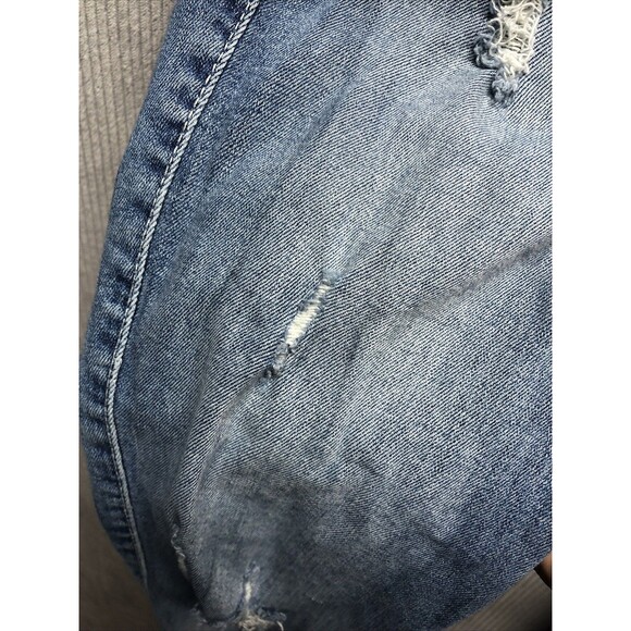 Guess Denim Jeans Size 27R Power Stretch Skinny Distressed Factory Destroyed - Picture 8 of 16